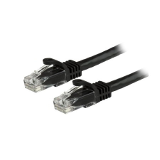 Startech N6PATC3MBK UTP CAT6 Patch kábel 3m Fekete kábel és adapter