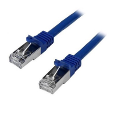 Startech - N6SPAT50CMBL S/FTP CAT6 Patch kábel 0.5m Kék kábel és adapter
