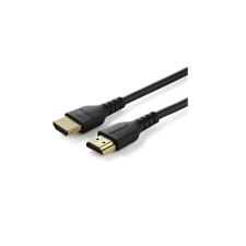 Startech Nagy sebességű HDMI 2.0 apa - apa kábel Ethernettel 1m - Fekete kábel és adapter