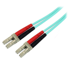 Startech - optikai patch kábel LC/LC 5m OM3 - A50FBLCLC5 kábel és adapter