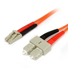 Startech - optikai patch kábel LC/SC 1m OM1 - FIBLCSC1 kábel és adapter