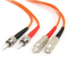 Startech - optikai patch kábel ST/SC 2m OM1 - FIBSTSC2 kábel és adapter