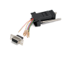 Startech RJ45 - DB-9 (anya - anya) moduláris adapter - Fekete