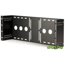 Startech RKLCDBK Univerzális VESA LCD monitor tartó konzol 19" Rack szekrénybe szerver