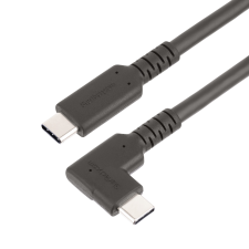 Startech RUSB315CC2MBR USB-C apa - USB-C apa 3.2 Adat és töltő kábel - Fekete (2m) kábel és adapter