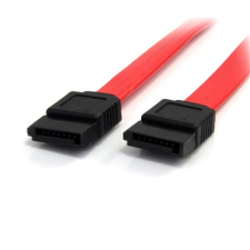 Startech SATA 3 F/F adatkábel 0.45m piros kábel és adapter