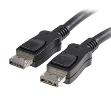 Startech - Short DisplayPort 1.2 Cable with Latches M/M - 50cm kábel és adapter
