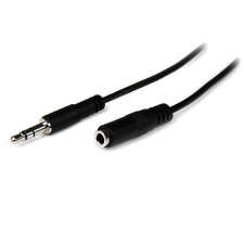 Startech - Slim 3.5mm Stereo Extension Audio Cable - 1M kábel és adapter