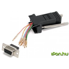 Startech Soros UTP Átalakító Fekete 5cm GC98FF kábel és adapter