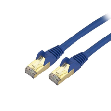 Startech - STP Cat6A snagless patch kábel 1m - 6ASPAT1MBL kábel és adapter