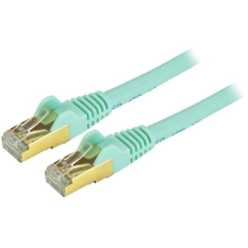 Startech - STP Cat6A snagless patch kábel 2m - 6ASPAT2MAQ kábel és adapter
