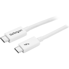 Startech - Thunderbolt 3 Kábel - Fekete - 2M kábel és adapter