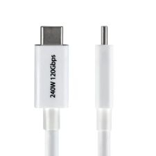Startech Thunderbolt 5 Összekötő Fehér 1m TBLT5MM1M240WWH kábel és adapter