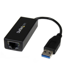 Startech USB31000S USB 3.0 apa - Ethernet anya adapter - Fekete kábel és adapter