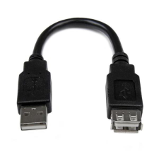 Startech - USB 2.0 Extension Adapter Cable A to A - M/F - 15CM kábel és adapter