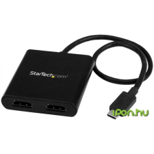 Startech USB 2.0 Type C HDMI Átalakító Fekete 3cm MSTCDP122HD audió/videó kellék, kábel és adapter