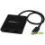 Startech USB 2.0 Type C HDMI Átalakító Fekete 3cm MSTCDP122HD