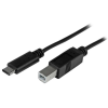 Startech USB 2.0 Type C USB Átalakító Fekete 1m USB2CB1M
