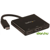 Startech USB 3.0 Type C USB 3.0, HDMI Átalakító Fekete 6cm CDP2HDUACP