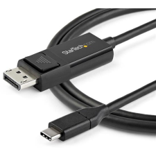 Startech USB 3.1 Type C DisplayPort 1.2/1.2a Átalakító Fekete 2m CDP2DP2MBD kábel és adapter