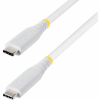 Startech USB 4.0 Type C Összekötő Fehér 50cm CC50CM40GUSB4TPW