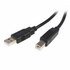 Startech USB A - USB B Kábel Startech USB2HAB1M Fekete kábel és adapter