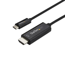 Startech USB C–HDMI Adapter Startech CDP2HD1MBNL Fekete 1 m audió/videó kellék, kábel és adapter