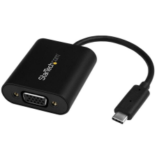 Startech USB C–VGA Adapter Startech CDP2VGASA Fekete kábel és adapter