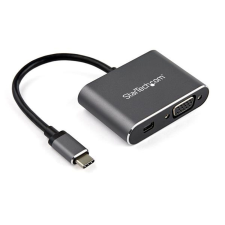 Startech USB C–VGA/MiniDisplayPort Adapter Startech CDP2MDPVGA Szürke kábel és adapter