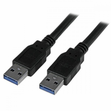 Startech USB-kábel 3.0 Startech USB3SAA3MBK 3 m Fekete kábel és adapter