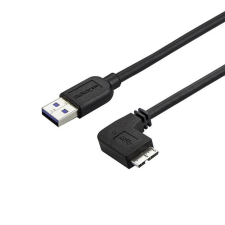 Startech USB Kábel - Micro USB Startech USB3AU2MRS Fekete kábel és adapter