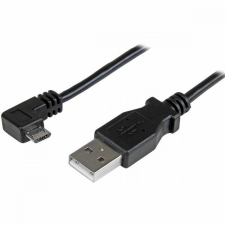 Startech USB Kábel - Micro USB Startech USBAUB50CMRA Fekete kábel és adapter