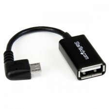 Startech USB Kábel - micro USB Startech UUSBOTGRA Fekete kábel és adapter