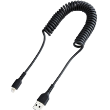 Startech USB Lightning Töltő/adat Fekete 1m RUSB2ALT1MBC kábel és adapter