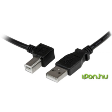 Startech USB Összekötő Fekete 3m USBAB3ML kábel és adapter