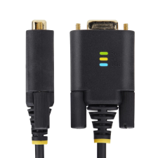 Startech USB Soros Átalakító Fekete 3m 1P10FFCN-USB-SERIAL kábel és adapter