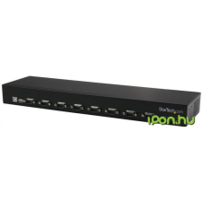 Startech USB Soros Átalakító Fekete 43cm ICUSB23208FD kábel és adapter