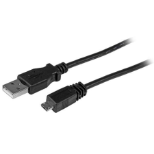 Startech USBAUB1MLA USB A - Micro B adat/töltőkábel 0.8m - Fekete mobiltelefon kellék
