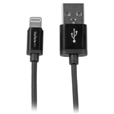 Startech USBLT1MB Lightning - USB 2.0 A (apa - apa) kábel 1m - Fekete (USBLT1MB) kábel és adapter