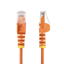 Startech UTP CAT6 Összekötő Narancssárga 10m N6PAT10MORS kábel és adapter
