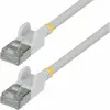 Startech UTP CAT6A Összekötő Fehér 1m N6APATSTP34WHS1M