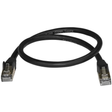 Startech UTP CAT6A Összekötő Fekete 3m 6ASPAT3MBK kábel és adapter