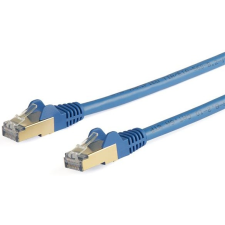 Startech UTP CAT6A Összekötő Kék 10m 6ASPAT10MBL kábel és adapter
