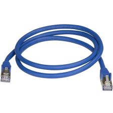 Startech UTP CAT6A Összekötő Kék 2m 6ASPAT2MBL kábel és adapter