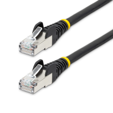 Startech UTP CAT6a Patch kábel 5m - Fekete kábel és adapter