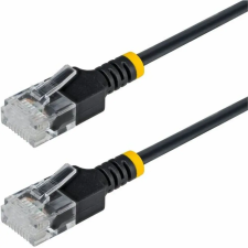 Startech UTP CAT6a Slim Összekötő Fekete 50cm N6APATUTP34BKS50CM kábel és adapter