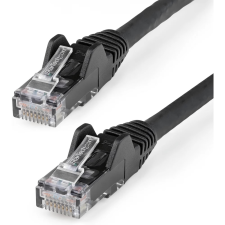 Startech UTP Összekötő Fekete 10m N6LPATCH10MBK kábel és adapter