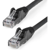 Startech UTP Összekötő Fekete 50cm N6LPATCH50CMBK