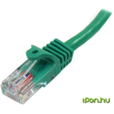 Startech UTP Összekötő Zöld 50cm 45PAT50CMGN kábel és adapter