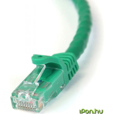 Startech UTP Összekötő Zöld 50cm N6PATC50CMGN kábel és adapter